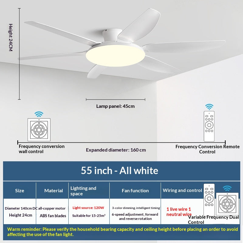 Home Dining Roomliving Room Ceiling Fan Light