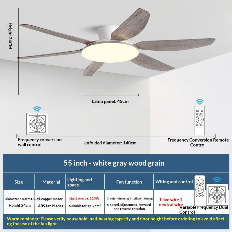 Home Dining Roomliving Room Ceiling Fan Light