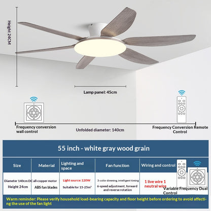 Home Dining Roomliving Room Ceiling Fan Light