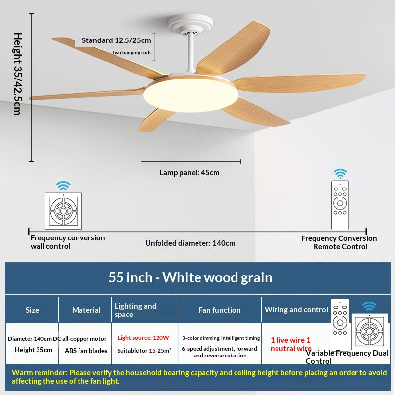 Home Dining Roomliving Room Ceiling Fan Light