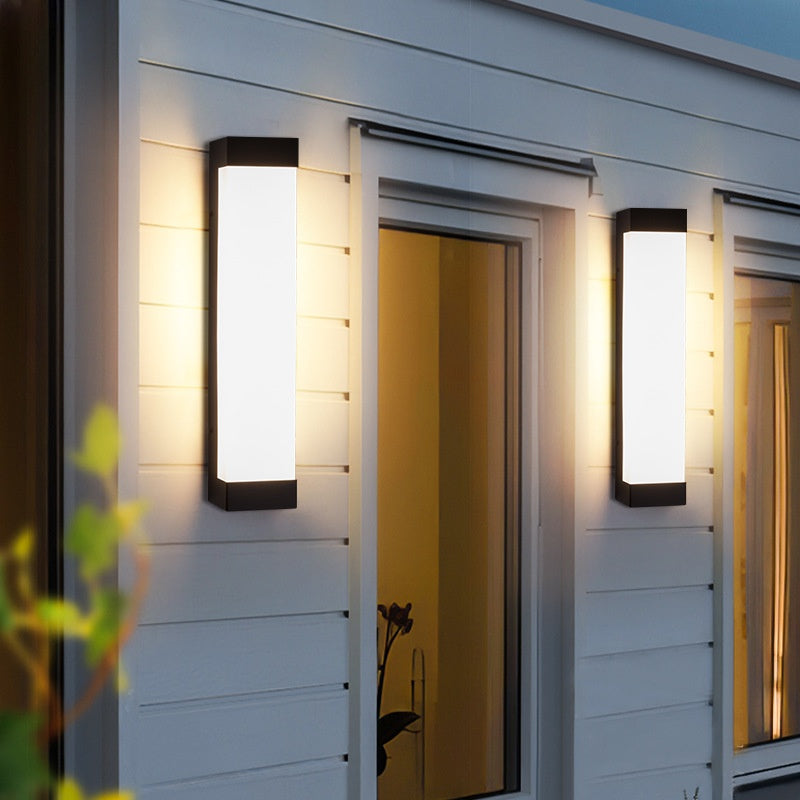 Long Wall Sconce Outdoor Courtyard Light
