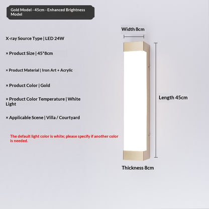 AquaShield Linear Outdoor Wall Sconce
