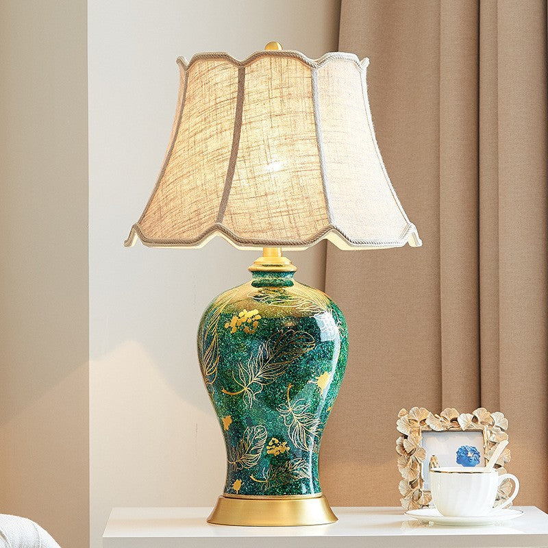Living Room Bedroom Bedside Ceramic Table Lamp