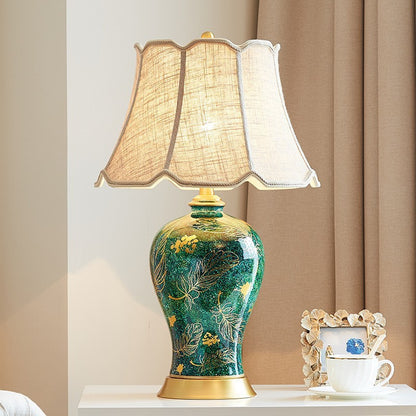 Living Room Bedroom Bedside Ceramic Table Lamp