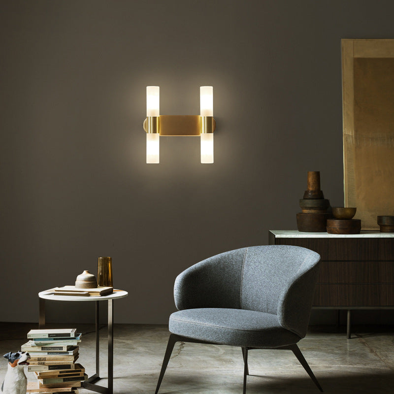 Living Room Background Bedroom Stair Aisle Wall Lamp