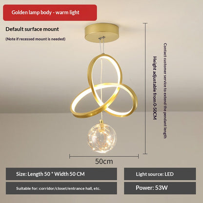 Aisle Chandelier Corridor Light Modern Minimalist