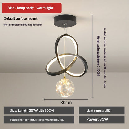 Aisle Chandelier Corridor Light Modern Minimalist