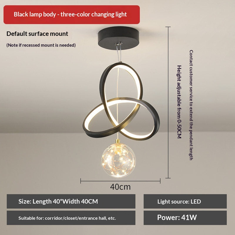 Aisle Chandelier Corridor Light Modern Minimalist