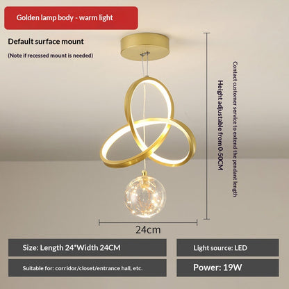 Aisle Chandelier Corridor Light Modern Minimalist