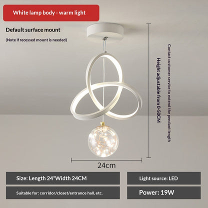 Aisle Chandelier Corridor Light Modern Minimalist