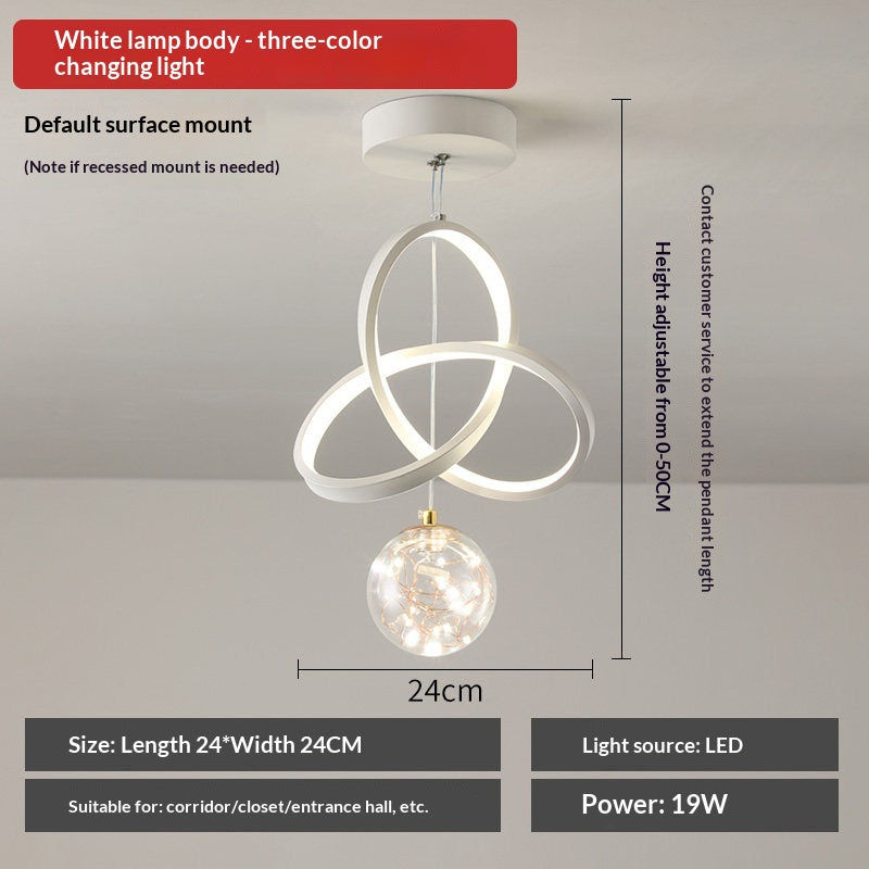 Aisle Chandelier Corridor Light Modern Minimalist