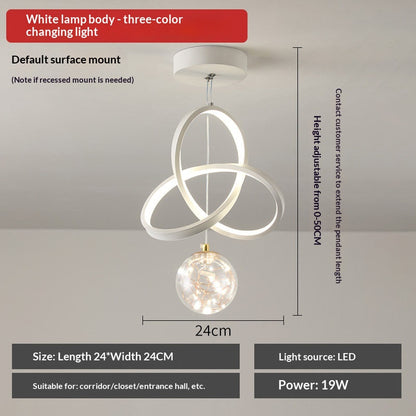 Aisle Chandelier Corridor Light Modern Minimalist