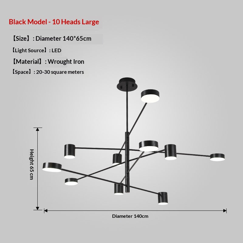 Home Nordic Postmodern Minimalist Chandelier