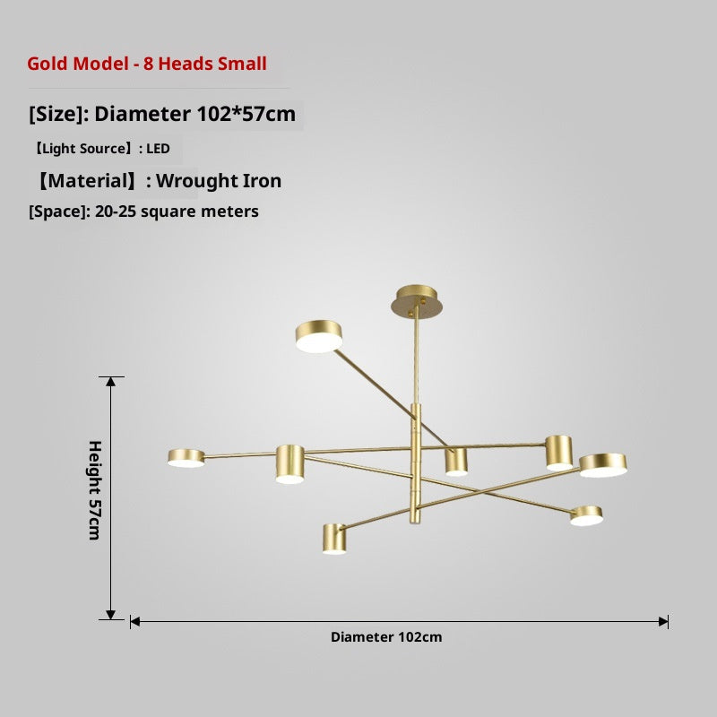 Home Nordic Postmodern Minimalist Chandelier