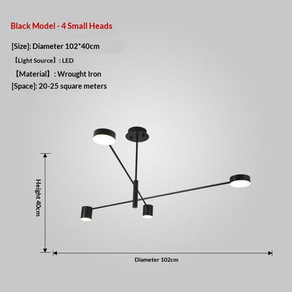Home Nordic Postmodern Minimalist Chandelier