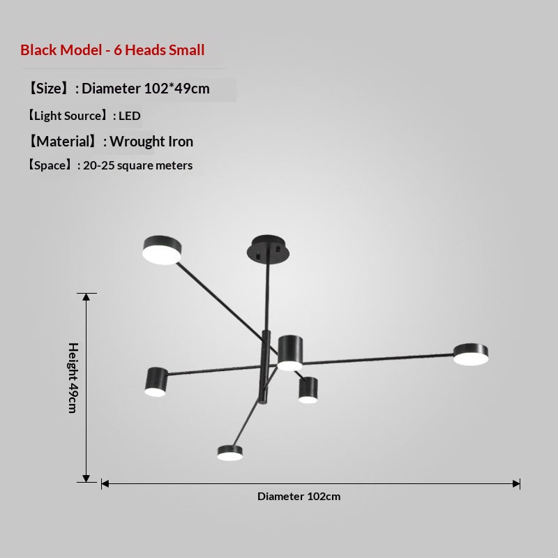 Home Nordic Postmodern Minimalist Chandelier
