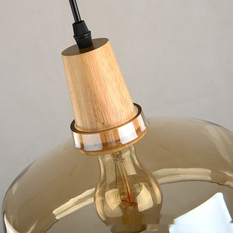 Simple Glass LED Decorative Chandelier
